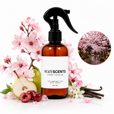 Cherry Blossom d Roze Parfum Aromatizante Ambiental 250 ml | Floral Suave y Delicado