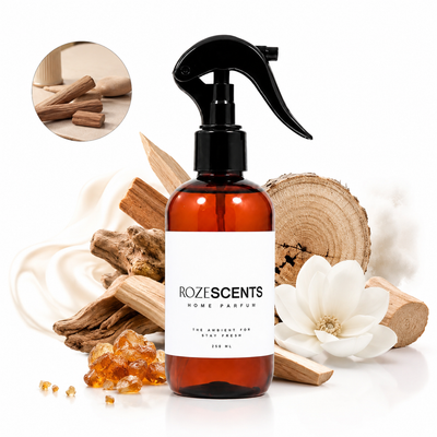 Sandalo Ð Roze Parfum Aromatizante Ambiental 250 ml | Amaderado Cremoso y Elegante